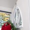 Premium Holly Embossed HighProfile Wreath Hanger - Pewter Holly
